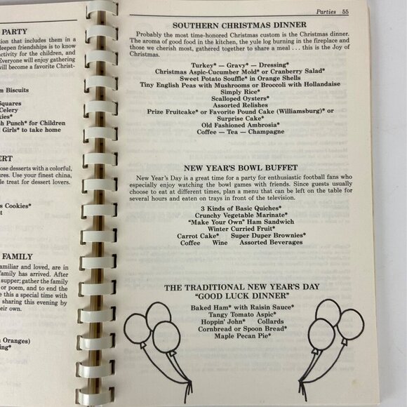 Christmas Favorites Spiral-Bound The Holiday Handbook 1990 Edition Recipes Tips - Picture 8 of 16